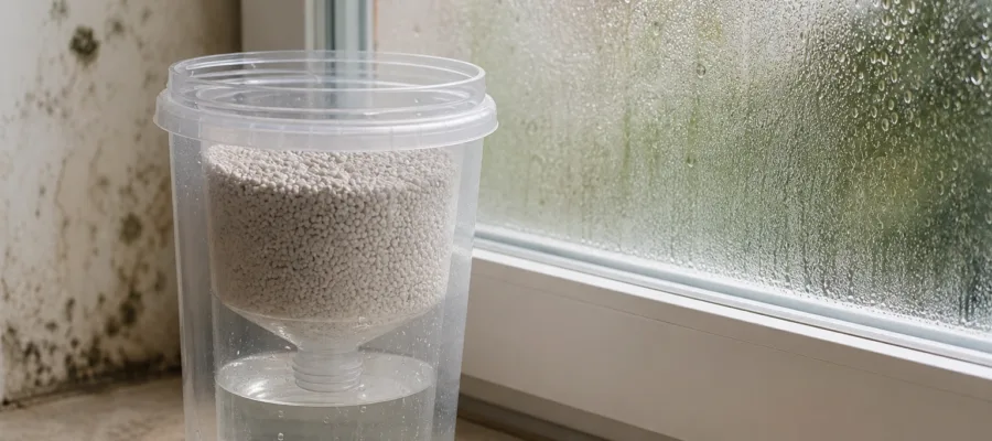 Guenstige DIY-Luftentfeuchter aus Alltagsmaterialien