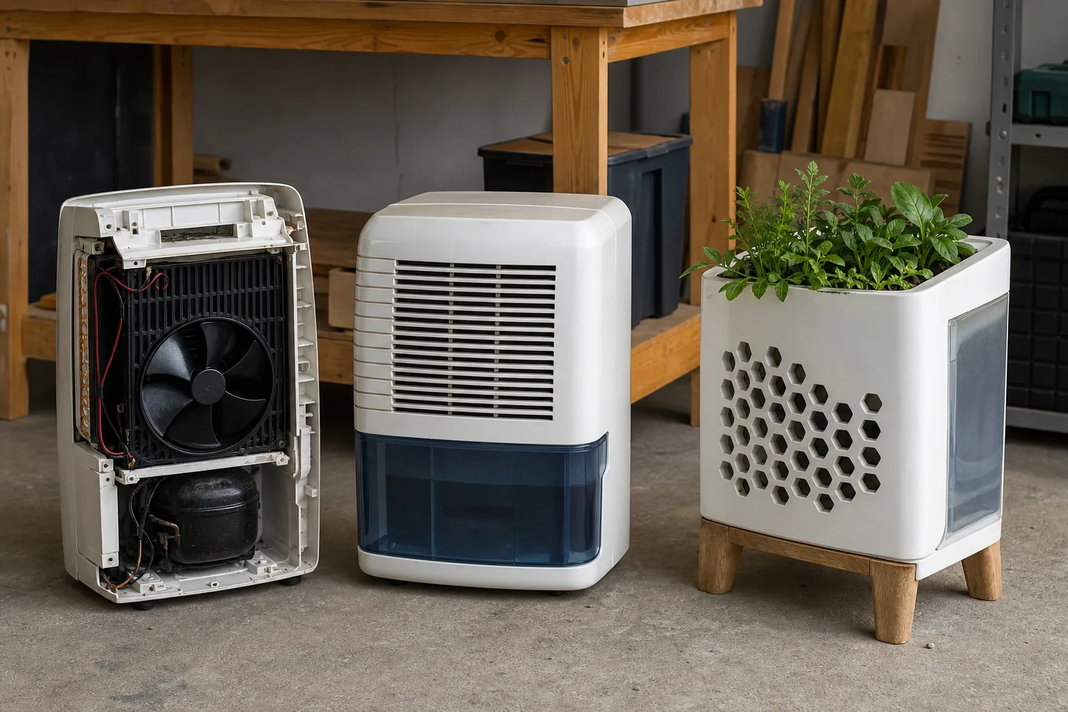 Luftentfeuchter umbauen und upcyclen: Projekte fuer Heimwerker